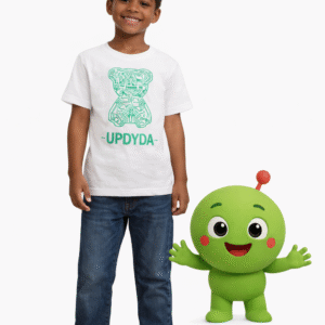 CAMISETA INFANTIL BLANCA - MANGA CORTA